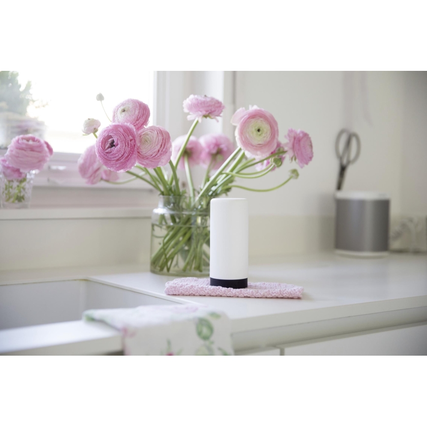 WENKO 54670100 - Dávkovač EASY SQUEEZ-E 6x14 cm biela/čierna