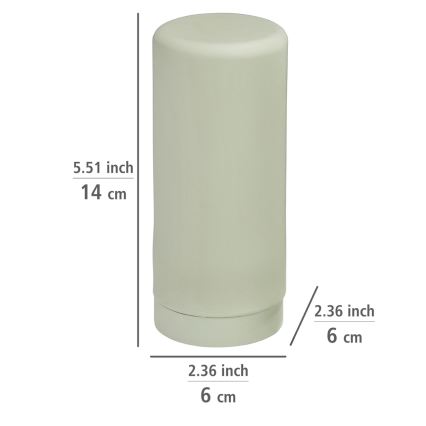 WENKO 54674100 - Dávkovač EASY SQUEEZ-E 6x14 cm zelený