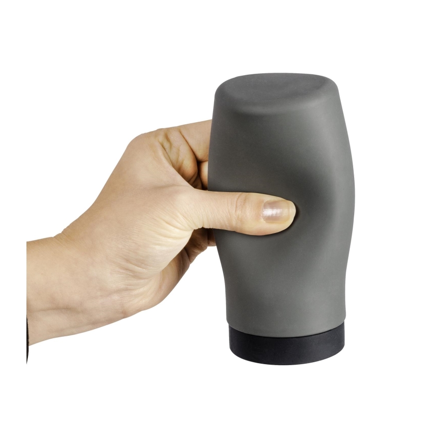 WENKO 54680100 - Dávkovač EASY SQUEEZ-E 6x14 cm sivá/čierna