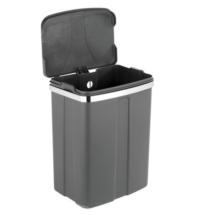 WENKO 54903100 - Kôš zavesiteľný na dvere 26x36,5 cm sivá/strieborná