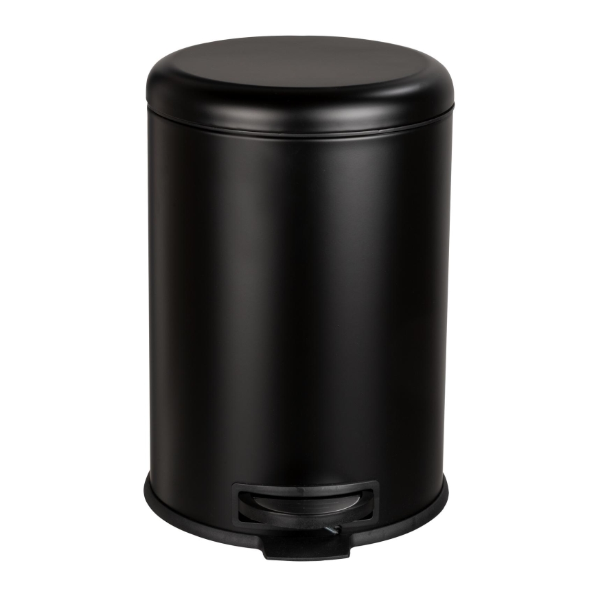 WENKO 54913100 - Odpadkový kôš LEMAN 25x38 cm čierny