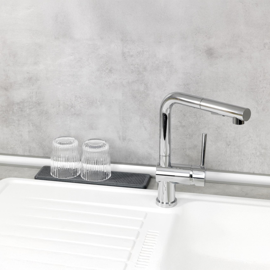 WENKO 54957100 - Odkvapávacia podložka DAMON 30x8 cm šedá