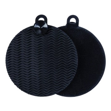 WENKO 55030100 - Hubka BLACK OUTDOOR KITCHEN 12x1,2 cm čierna