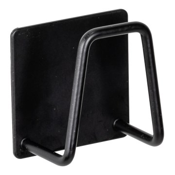 WENKO 55071100 - Držiak BLACK OUTDOOR KITCHEN 5x5 cm nerez/čierna