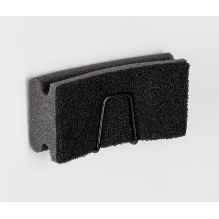 WENKO 55071100 - Držiak BLACK OUTDOOR KITCHEN 5x5 cm nerez/čierna