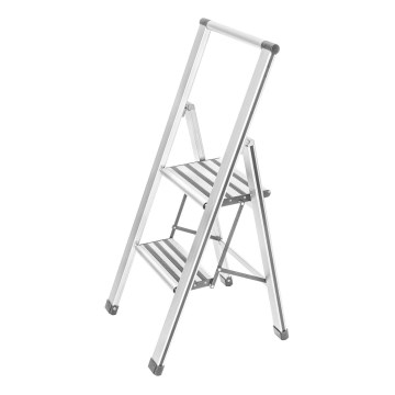WENKO 601015100 - Stupienky ALU-DESIGN 44x101 cm biela/sivá