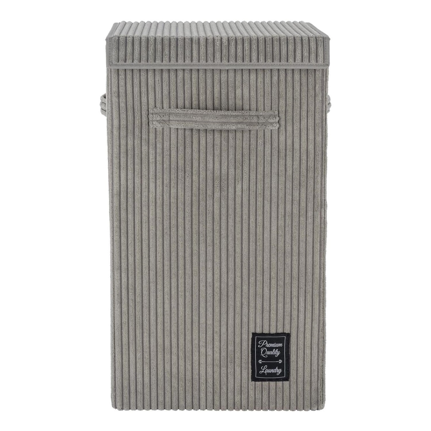 WENKO 62044100 - Koš na bielizeň CORA 33x58 cm sivý