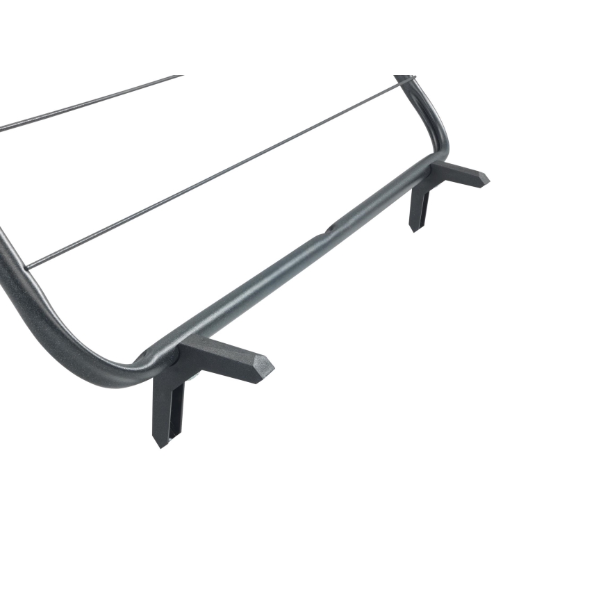 WENKO 63003100 - Sušiak na bielizeň CHAMPION 65x114 cm čierny