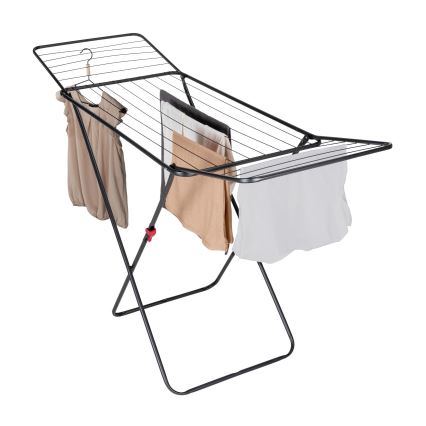 WENKO 63015100 - Sušiak na bielizeň CHAMPION 170x98 cm čierna