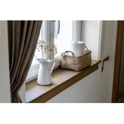 WENKO 64470100 - Kôš JUNA 20x15 cm hnedý