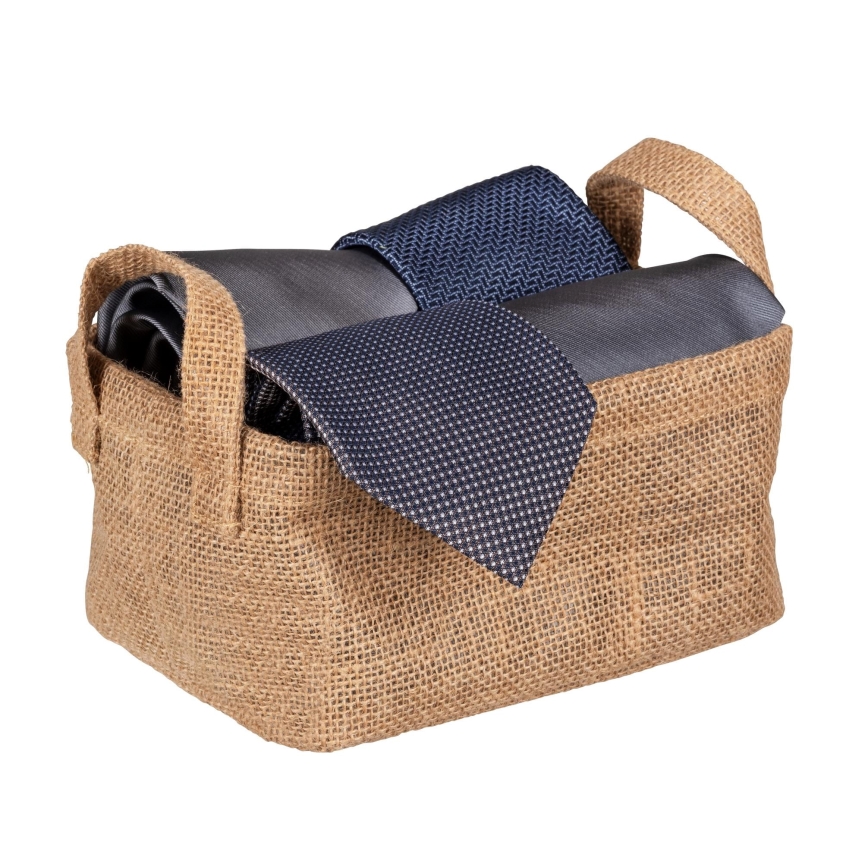 WENKO 64470100 - Kôš JUNA 20x15 cm hnedý