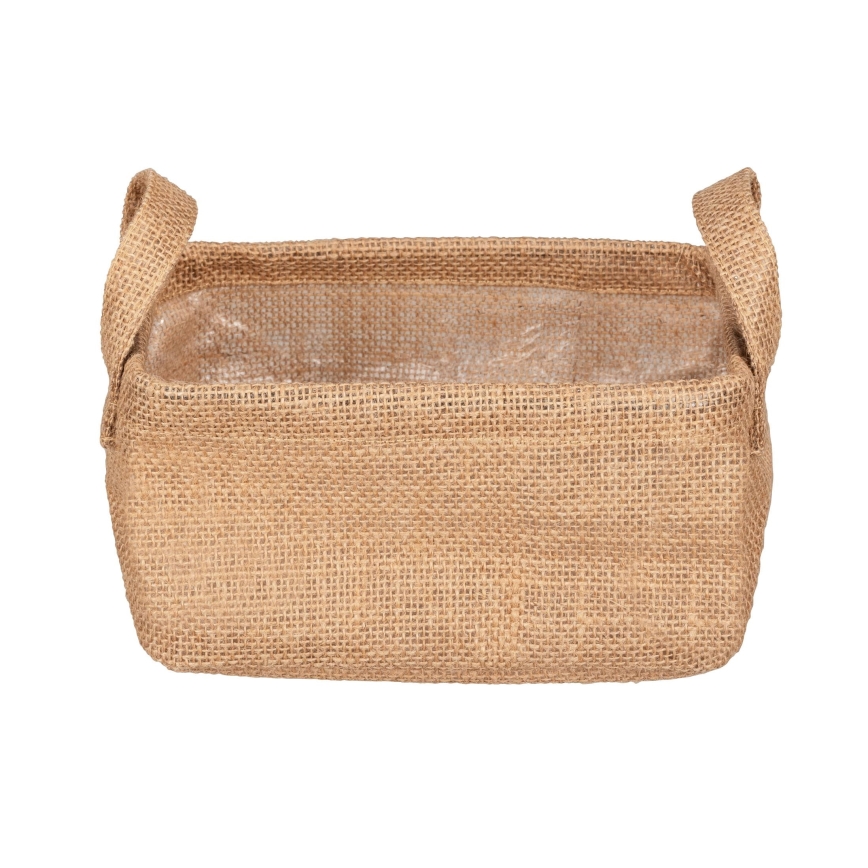 WENKO 64470100 - Kôš JUNA 20x15 cm hnedý