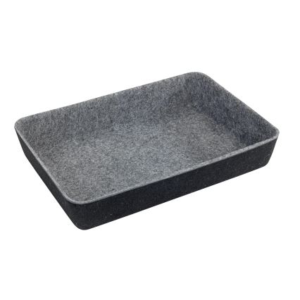 WENKO 64502100 - Organizér do zásuvky FELT 28,5x20 cm sivá