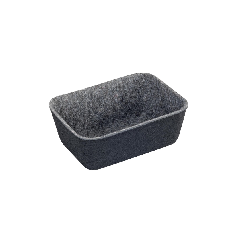 WENKO 64502100 - Organizér do zásuvky FELT 28,5x20 cm sivý