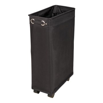 WENKO 69737800 - Kôš na bielizeň CORNO 18,5x60 cm čierna