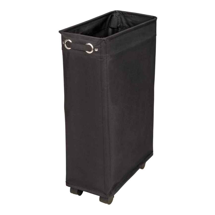 WENKO 69737800 - Kôš na bielizeň CORNO 18,5x60 cm čierna