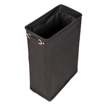 WENKO 69737800 - Kôš na bielizeň CORNO 18,5x60 cm čierna