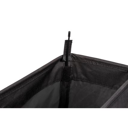 WENKO 69737800 - Kôš na bielizeň CORNO 18,5x60 cm čierna