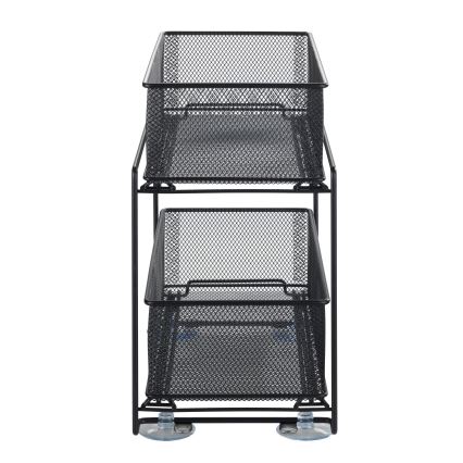 WENKO 69768800 - Držiak na zásuvku GIOMA 35x33,5 cm čierny