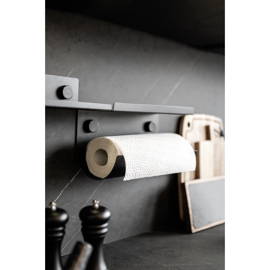 WENKO 71144800 - Držiak na rolu JET 30x15 cm čierny