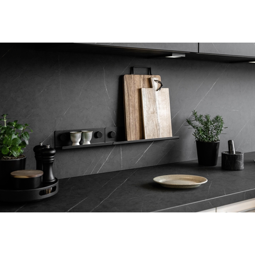 WENKO 71145800 - Stojan JET 25 x 7,5 cm čierny