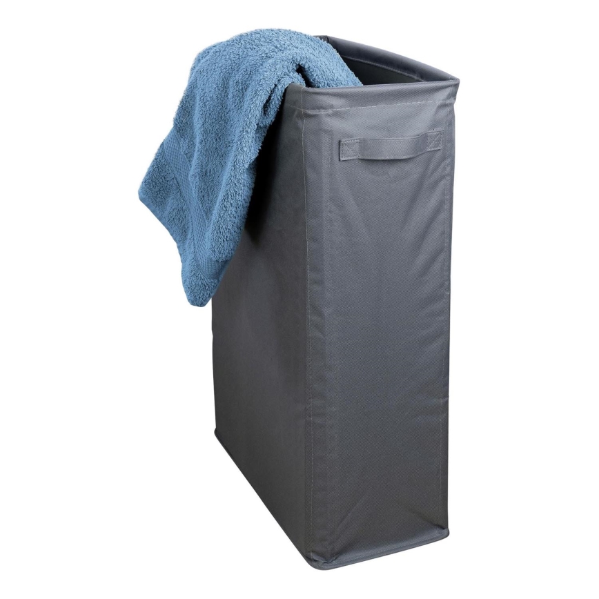 WENKO 71299800 - Kôš na bielizeň SLIM 20x60 cm antracit
