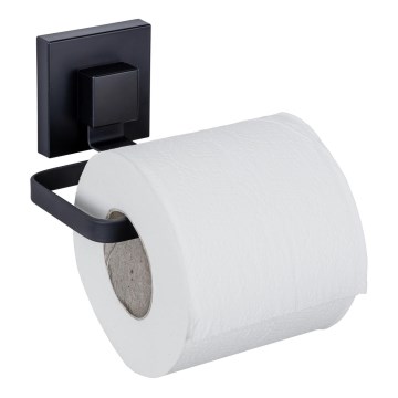 WENKO 71447800 - Držiak toaletného papiera VACUUM-LOC QUADRO ED 14x11 cm čierny