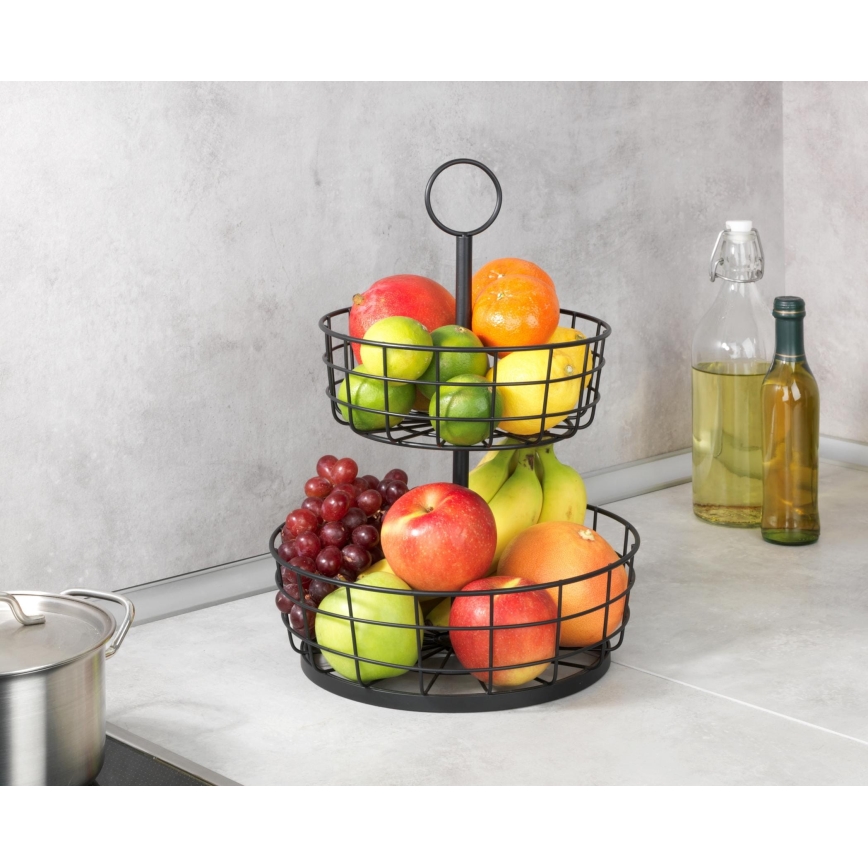 WENKO 88740800 - Kôš LOFT 28 x 39 cm, čierny