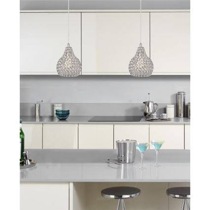 Westinghouse 6103740 - Závesný luster na lanku KELCIE 1xE27/60W/230V pr. 18 cm