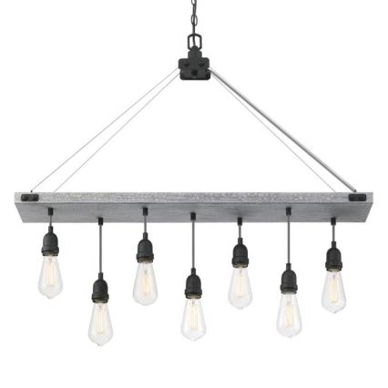 Westinghouse 6116440 - Luster na reťazi ASHWOOD 7xE27/60W/230V