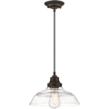 Westinghouse 6116640 - Luster na lanku IRON HILL 1xE27/60W/230V priemer 28 cm