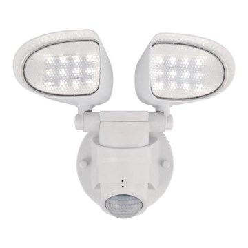 Westinghouse 63642 - LED Vonkajší reflektor so senzorom 2xLED/8,75W/230V IP44