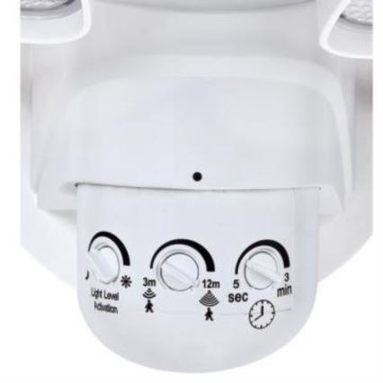 Westinghouse 63642 - LED Vonkajší reflektor so senzorom 2xLED/8,75W/230V IP44