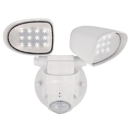 Westinghouse 63642 - LED Vonkajší reflektor so senzorom 2xLED/8,75W/230V IP44