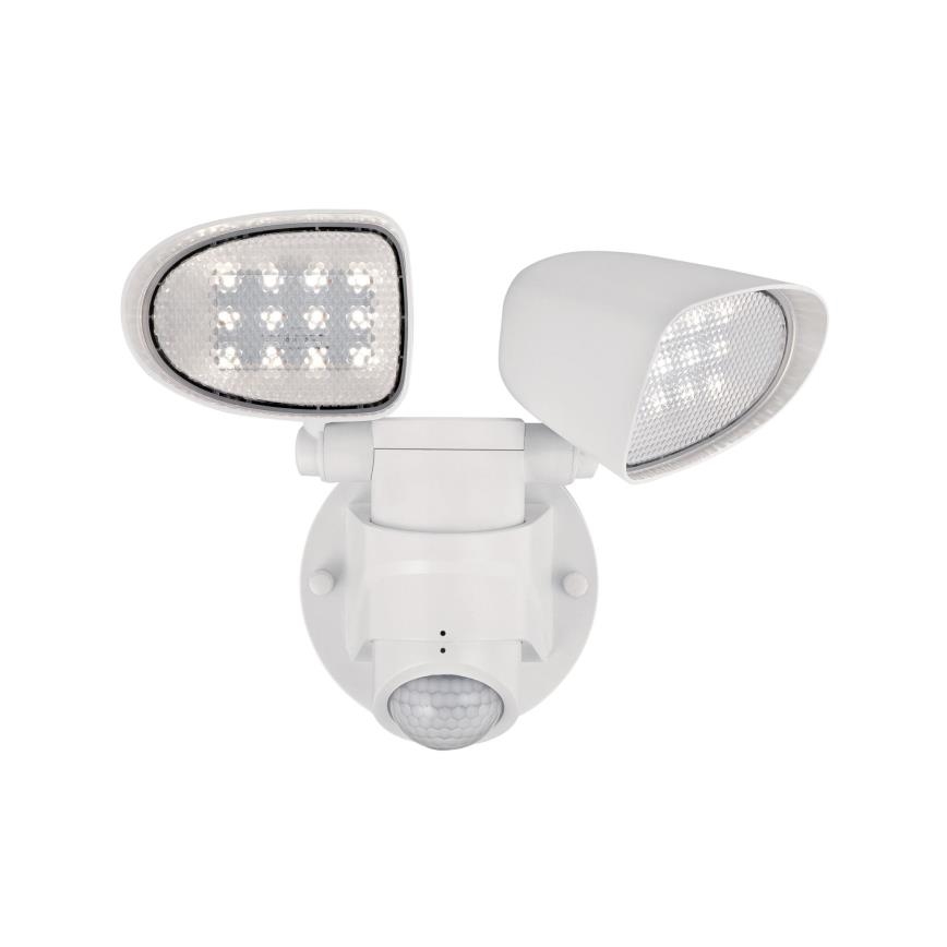 Westinghouse 63642 - LED Vonkajší reflektor so senzorom 2xLED/8,75W/230V IP44