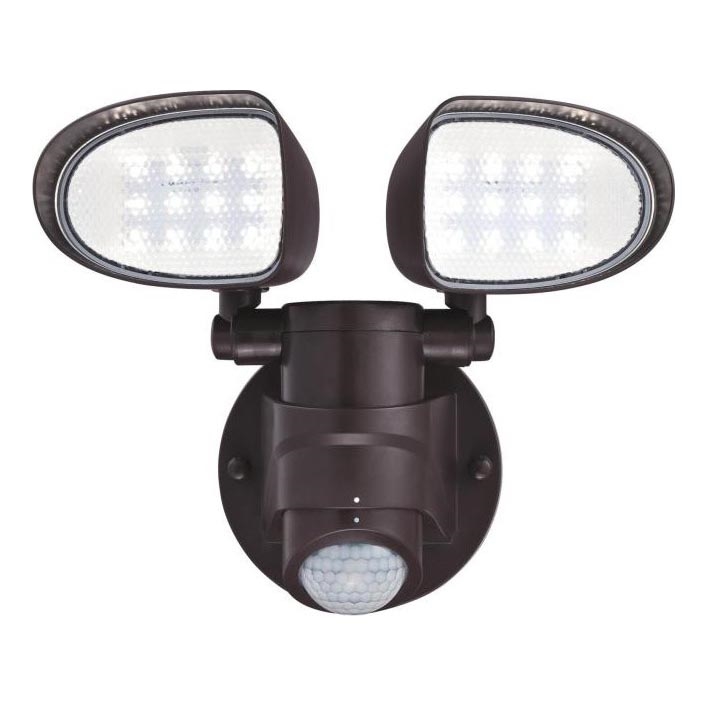 Westinghouse 63643 - LED Vonkajší reflektor so senzorom 2xLED/8,75W/230V IP44