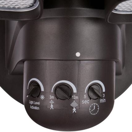 Westinghouse 63643 - LED Vonkajší reflektor so senzorom 2xLED/8,75W/230V IP44