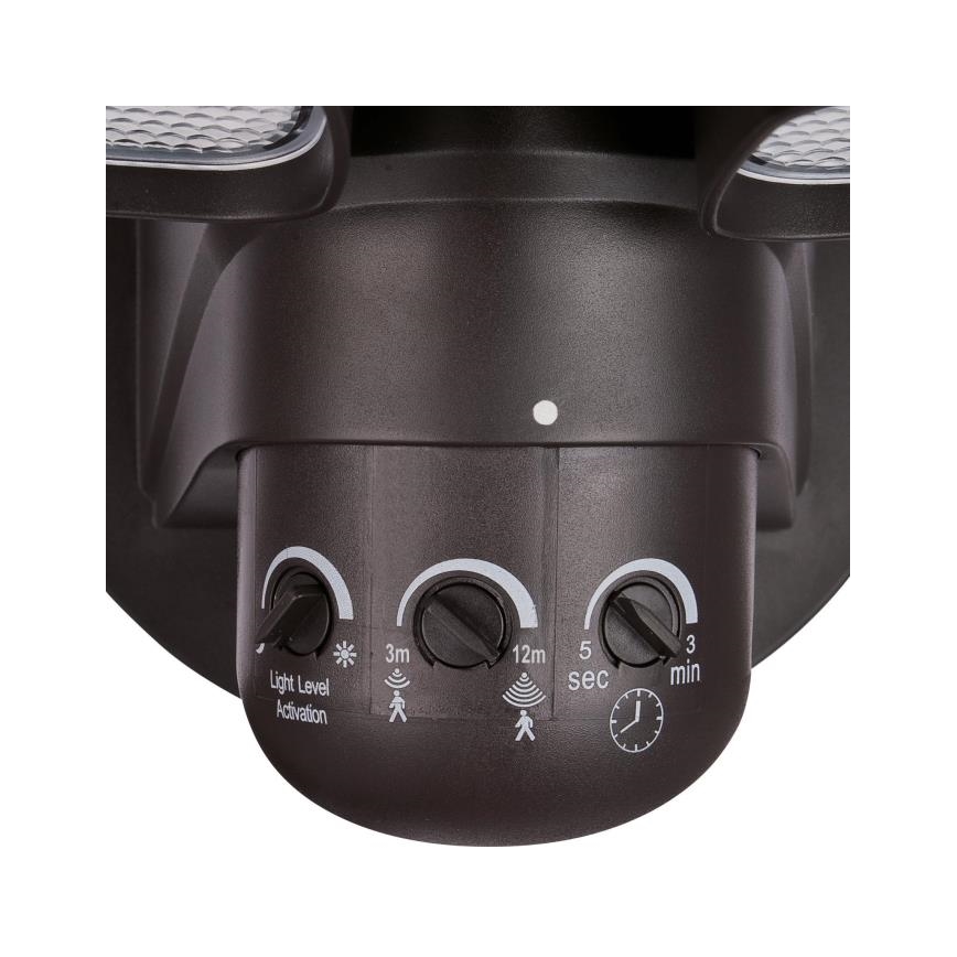 Westinghouse 63643 - LED Vonkajší reflektor so senzorom 2xLED/8,75W/230V IP44