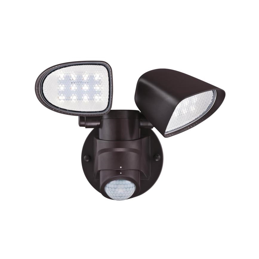 Westinghouse 63643 - LED Vonkajší reflektor so senzorom 2xLED/8,75W/230V IP44