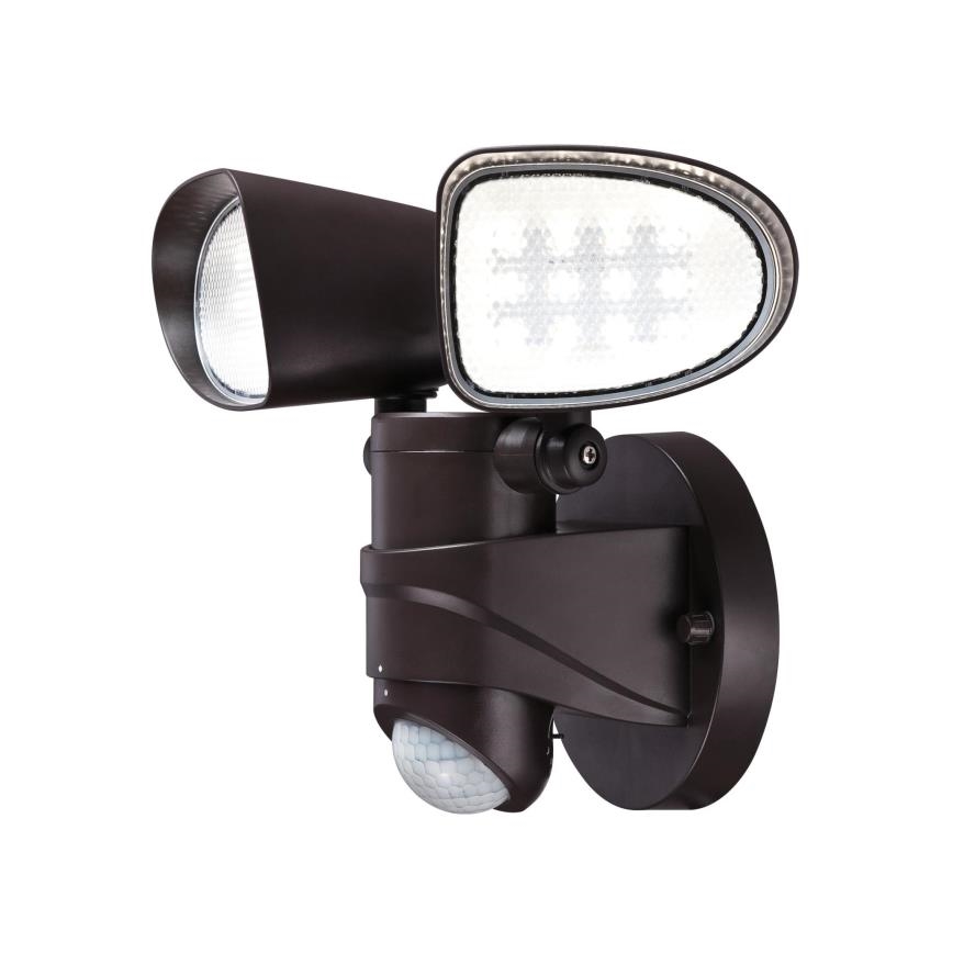 Westinghouse 63643 - LED Vonkajší reflektor so senzorom 2xLED/8,75W/230V IP44