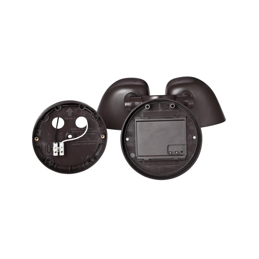 Westinghouse 63643 - LED Vonkajší reflektor so senzorom 2xLED/8,75W/230V IP44