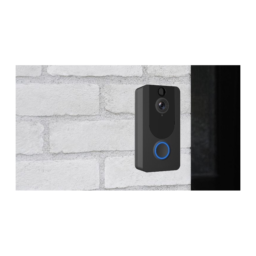 Wi-Fi bezdrôtový zvonček s kamerou 1080p IP64