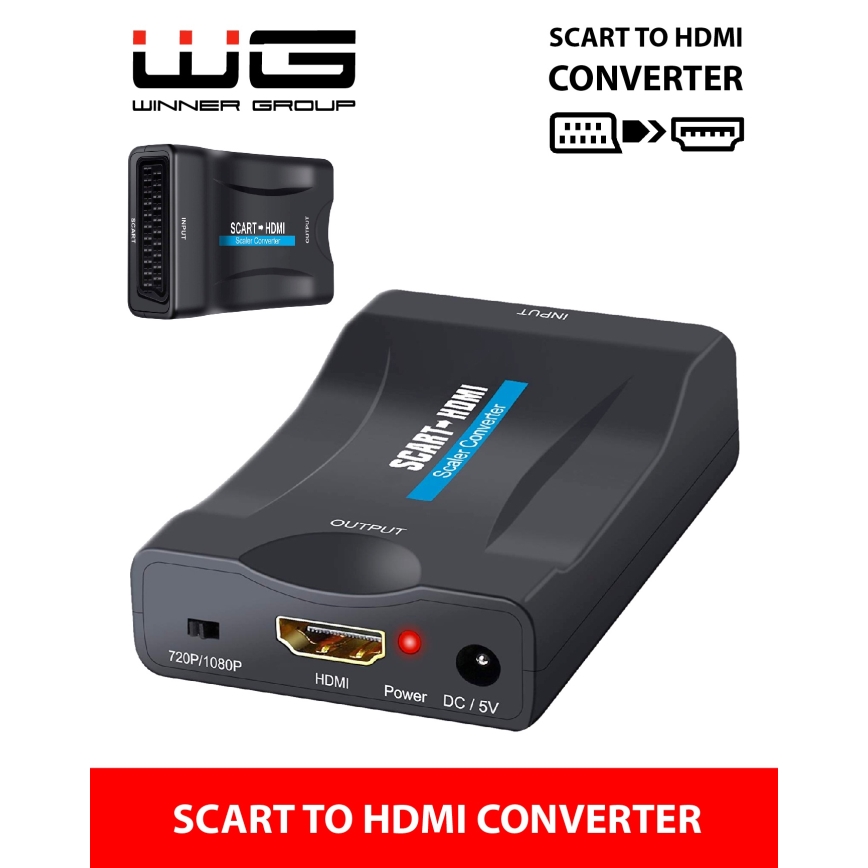 Winner Group - Audio video konvertor SCART na HDMI