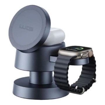 Winner Group - Bezdrôtová nabíjačka 4v1 MUSH8OOM 27W antracit