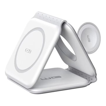 Winner Group - Bezdrôtová skladacia nabíjačka 3v1 MAXFLEX 22,5W biela