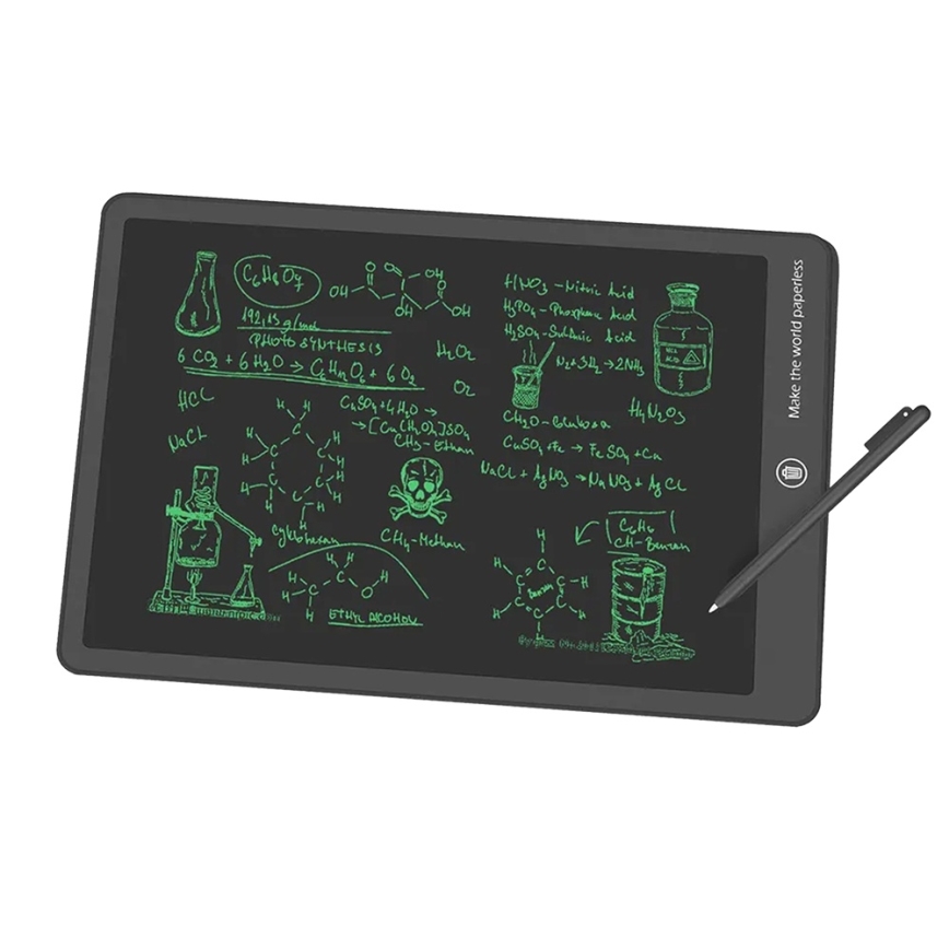 Winner Group - Elektronická tabuľa na kreslenie 15" 1xCR2032 čierna