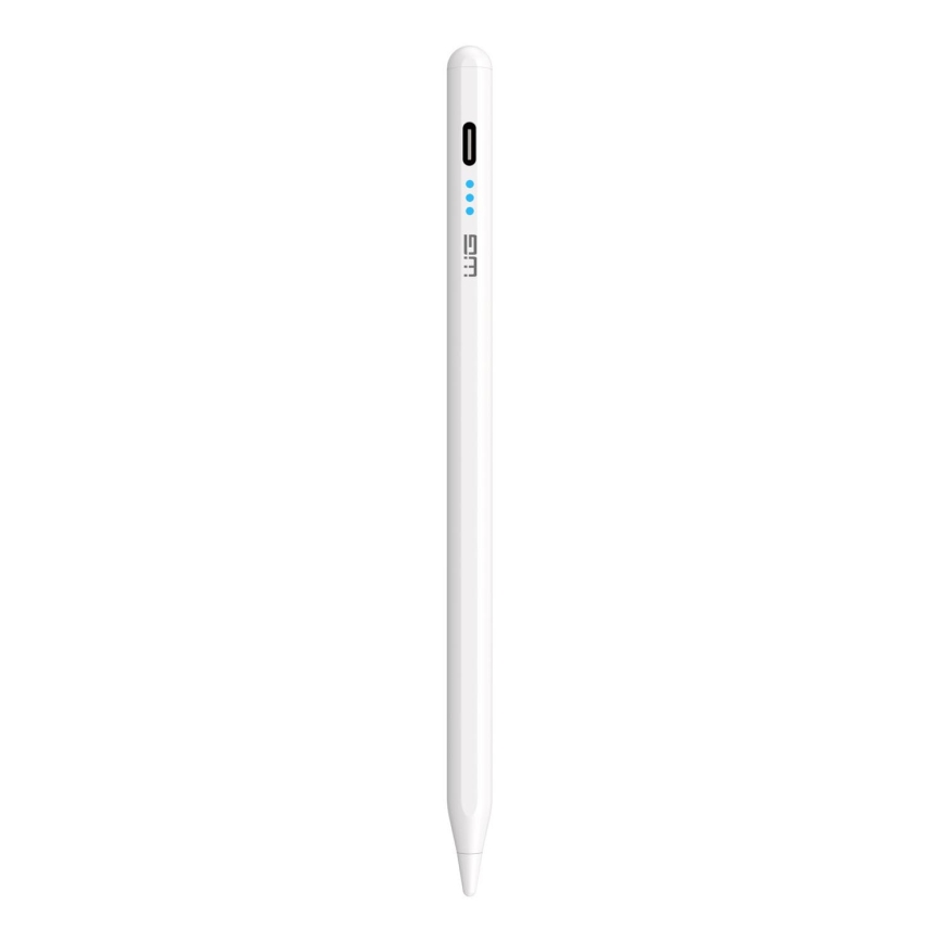 Winner Group - Magnetické dotykové pero stylus biela 100 mAh