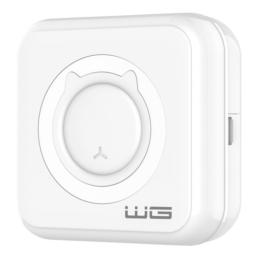 Winner Group - Mini termotilačiareň 800 mAh biela