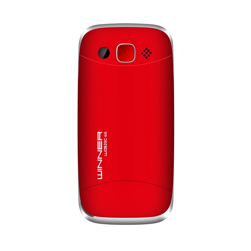 Winner Group - Mobilný telefón pre seniorov 1600 mAh červená