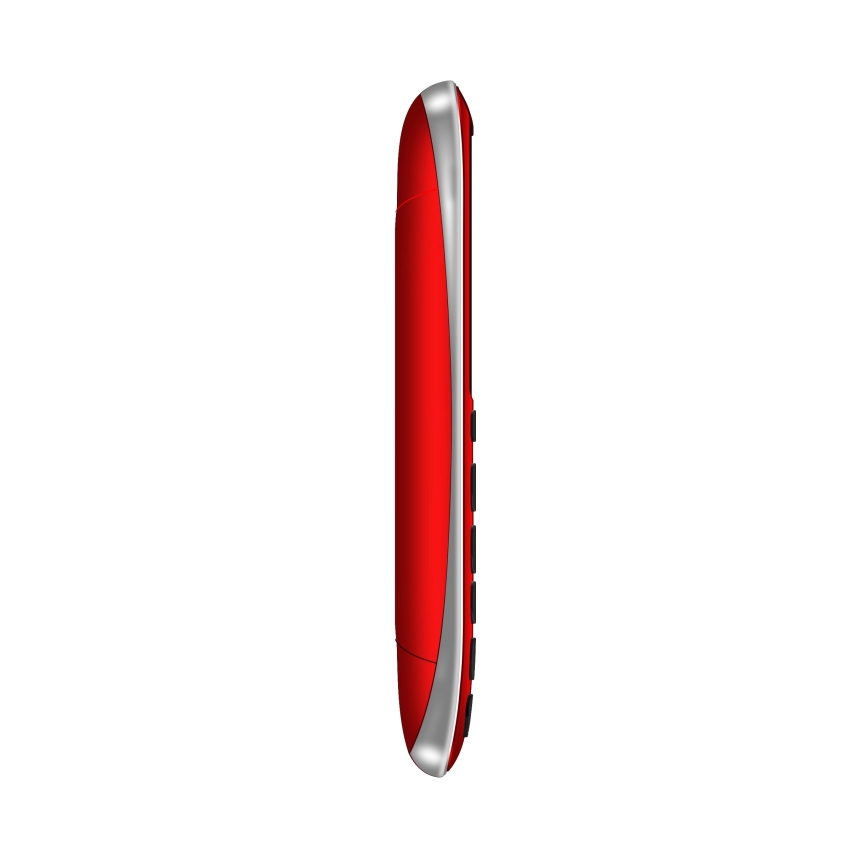 Winner Group - Mobilný telefón pre seniorov 1600 mAh červený